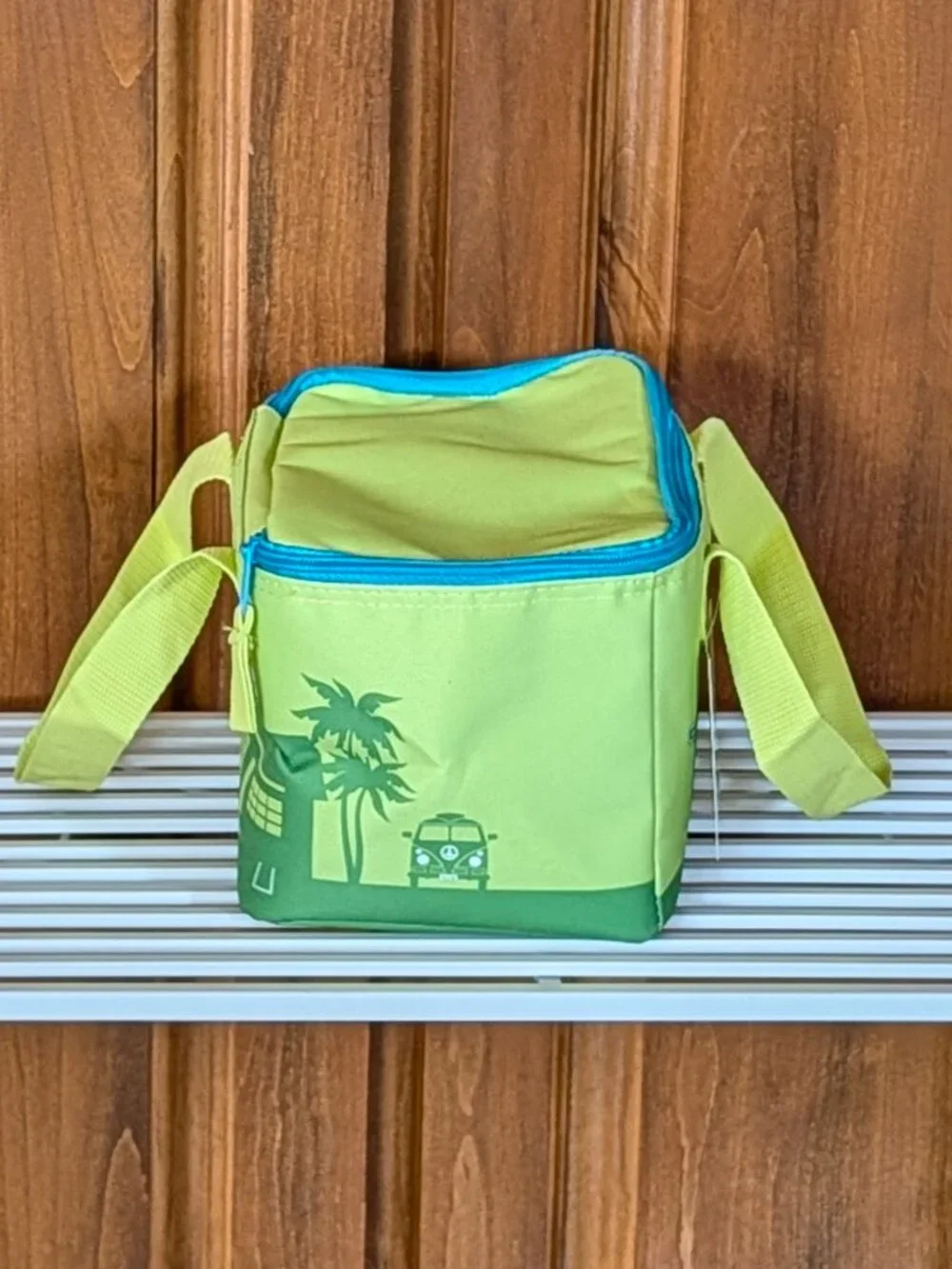 💚 Trader Joe’s Mini Reusable PALM GREEN Insulated Cooler Bag